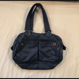 Marc by Marc Jacobs Blue Bowler Bag